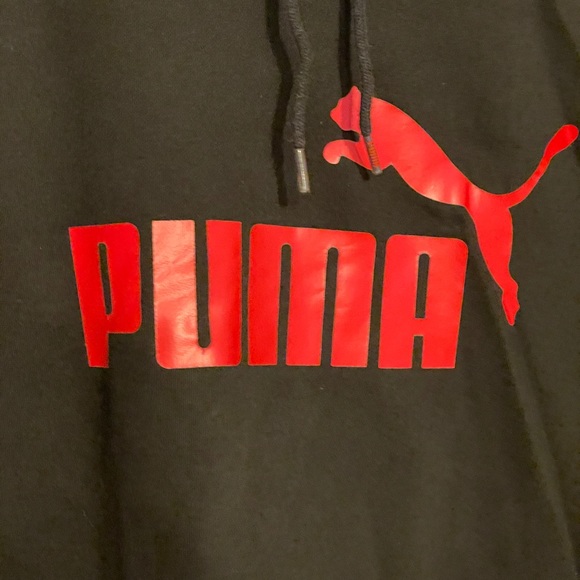 Puma and California Republic X-Large Hoodies Pair Burgundy and Black - Picture 5 of 6